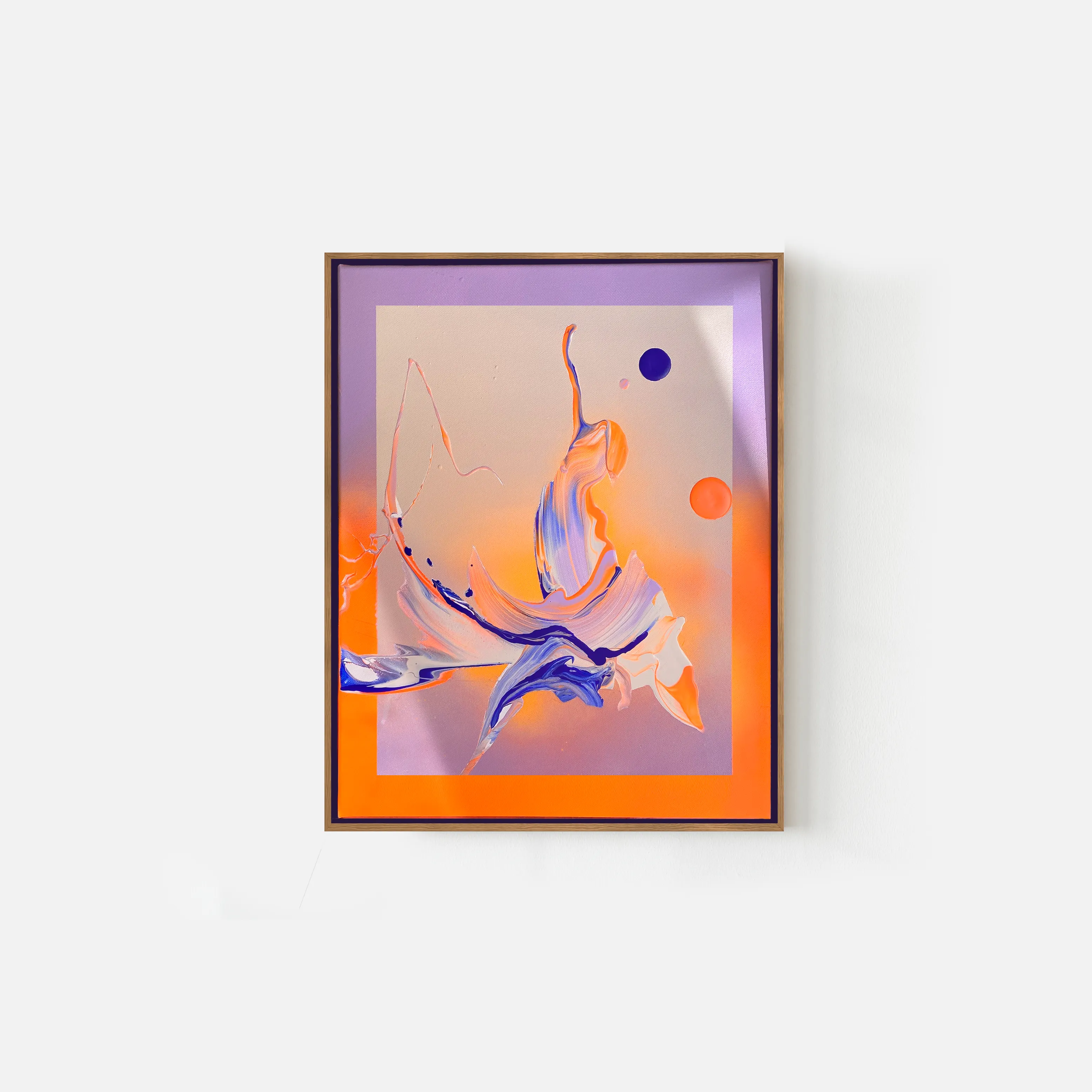 Aufgewacht, glücklich